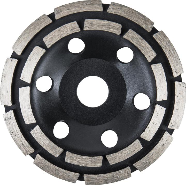 Actual product image Stier Diamond cup wheel double Ø125mm bore 22.23 mm concrete, diamond grinding disc