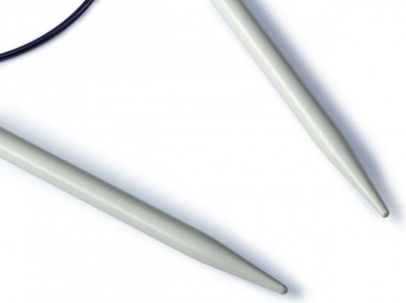 Actual product image Prym Circular knitting needle Ø 4.5 mm x 60 cm, aluminium, grey