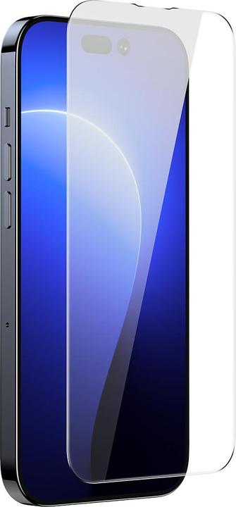 Immagine prodotto Baseus Pellicola EasyStick in vetro temperato Tuttovetro iP14 (Confezione da 2) (2 pz., Apple iPhone 14 Pro)