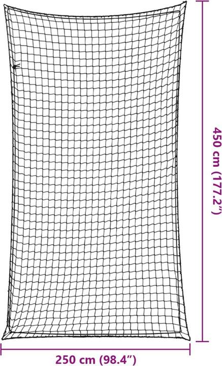 Produktbild vidaXL Anhängernetz