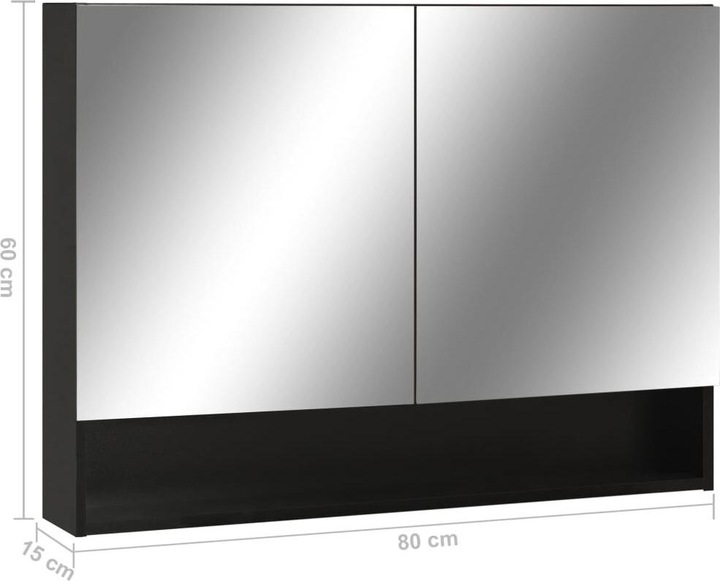 Actual product image VidaXL Fumnanya (80 x 15 x 60 cm)