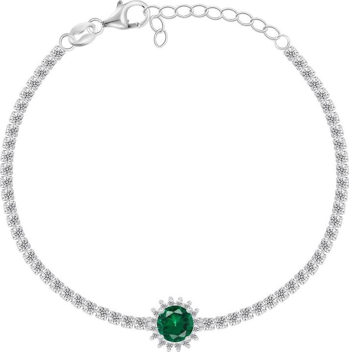 Immagine prodotto Brilio Argento - Bracciale in argento scintillante con zirconi BRC76WG