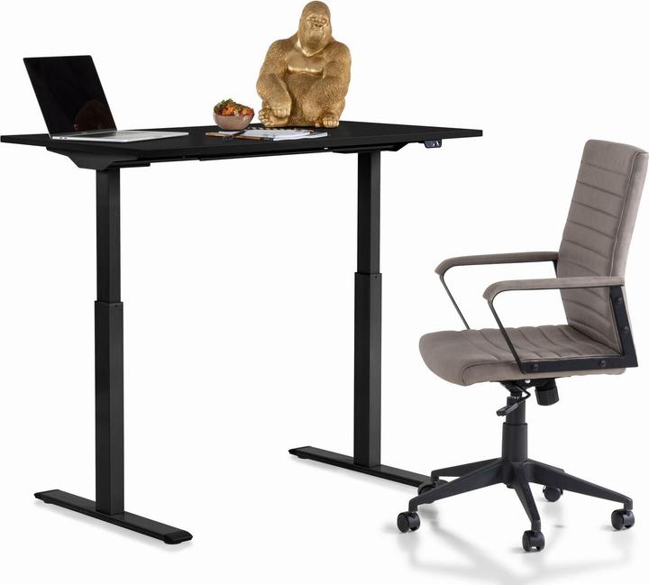 Image du produit Kare Design Desk Office Smart Black Black 120x70 (120 x 70 x 76 cm)