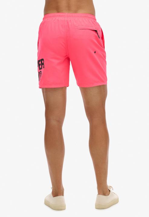Produktbild Superdry 17" Sportswear Badeshorts aus recyceltem Material mit Logo (S)
