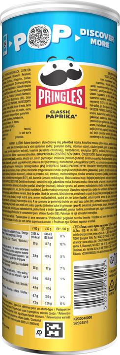 Image du produit Pringles 165g, Paprika classic (165 g, 1 pcs)