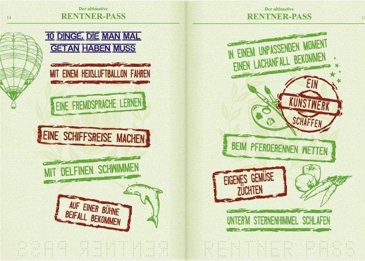 Produktbild Der ultimative Rentnerpass (Deutsch, 2018)