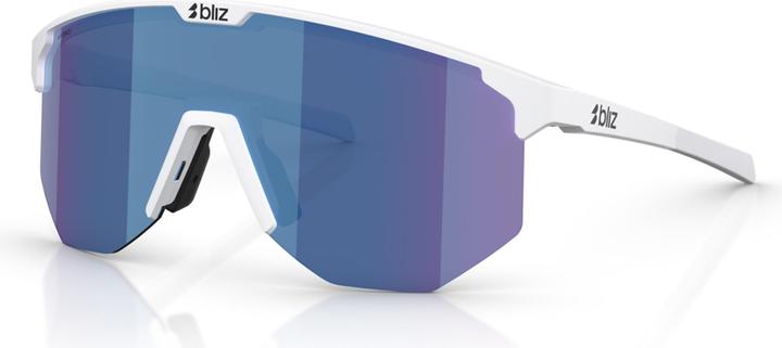 Bliz Hero (matt white, Smoke/Blue Multicolour)