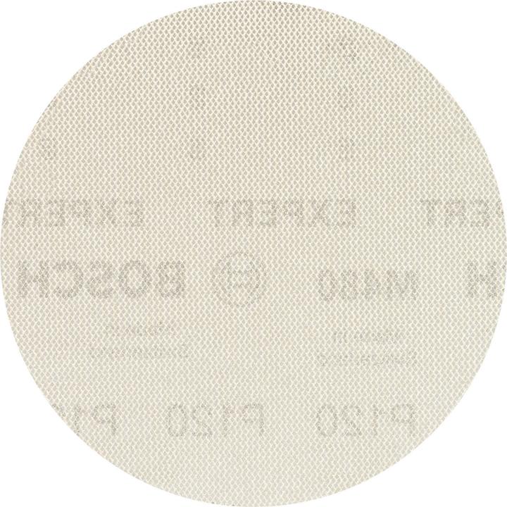 Image du produit Bosch Professional Zubehör EXPERT M480 Filet de ponçage pour ponceuse excentrique, 125 mm, G 120, 50 pièces (120)