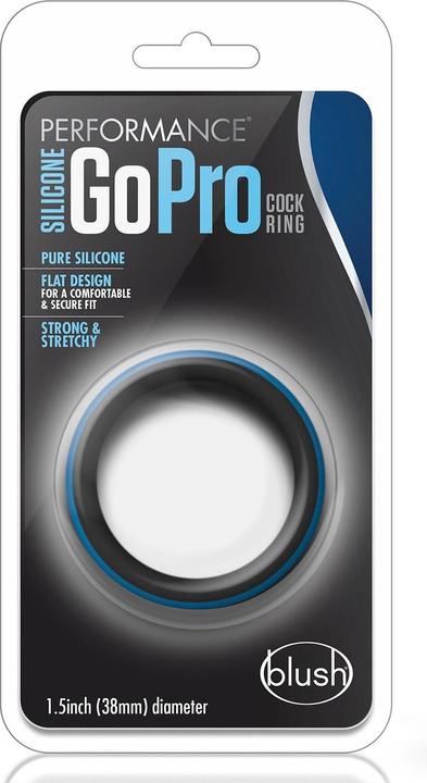 Actual product image Blush Performance® - Puria™ Silicone Pro Cock Ring - 1.5 Inch Width - Soft, Pliable for Great Fit - (4.40 cm)