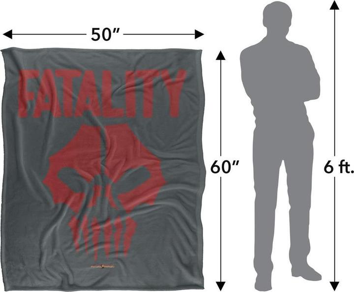 Immagine prodotto Mortal Kombat Fatality Coperta (152 x 127 cm)
