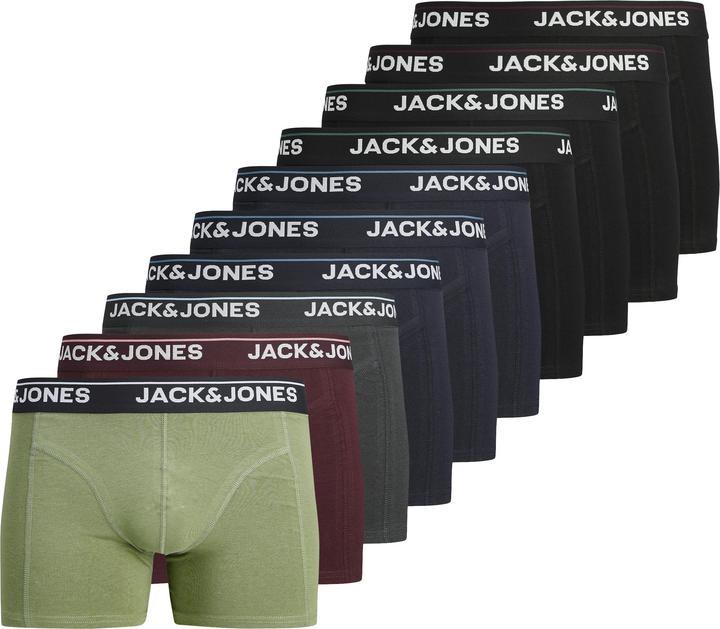 Produktbild Jack & Jones Jactimothy Solid Trunks 10 Pack (S, 10er Pack)