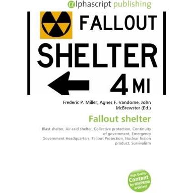 Fallout shelter, Fachbücher von Agnes F. Vandome, Frederic P. Miller, John McBrewster