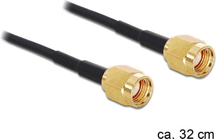 Image du produit Delock Adaptateur RP-SMA Plug > RP-SMA Plug (Câble d'antenne)