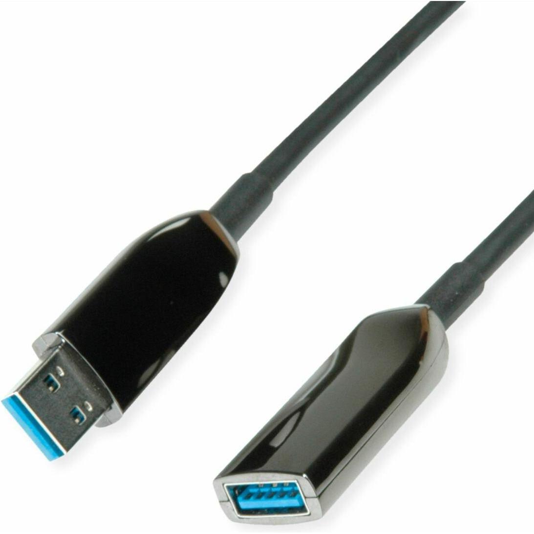 Roline Cavo Di Estensione Usb 3.2 (15 M, Usb 3.2 Gen 1), Cavo Usb