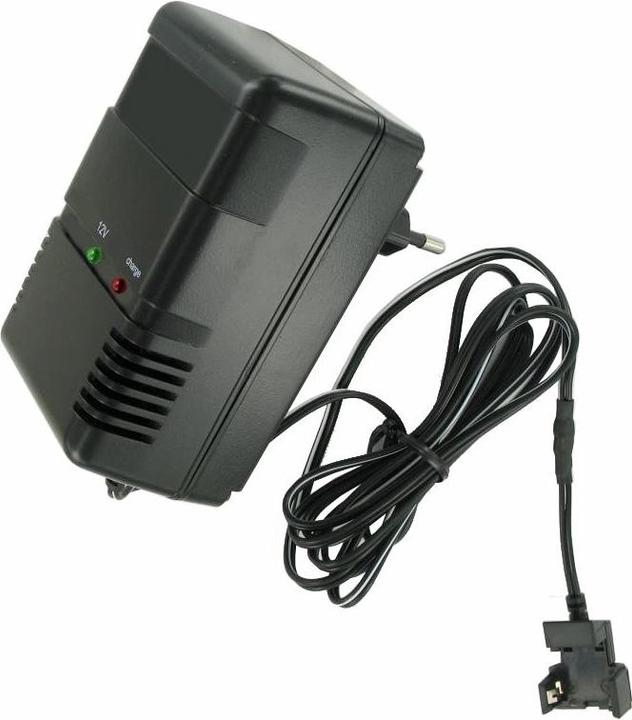 Actual product image AccuCell Quick charger with clip contact suitable for Panasonic battery VW-VBF2E, MP1250