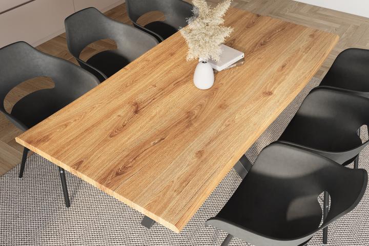 Image du produit SAM JULIUS Baumkante massiv Mdf (240 x 100 x 77 cm)