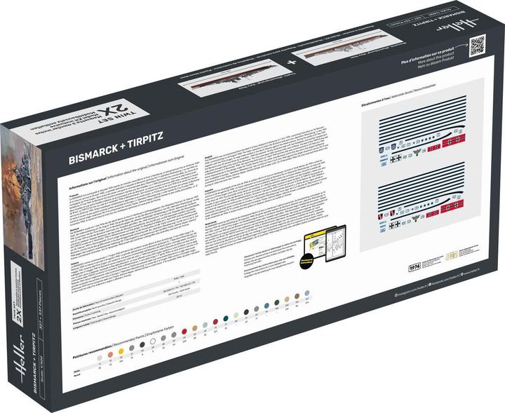 Image du produit Heller Bismarck + Tirpitz TWINSET