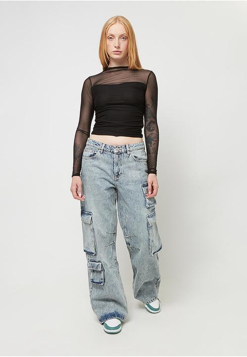 Immagine prodotto Decibel Mesh Cropped Longsleeve - 201147 (S)