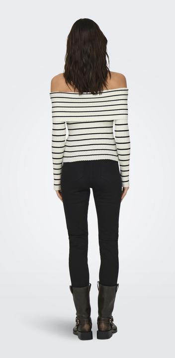 Produktbild JdY Normal geschnitten Schulterfrei Schulterfrei Pullover Strickpullover (L)