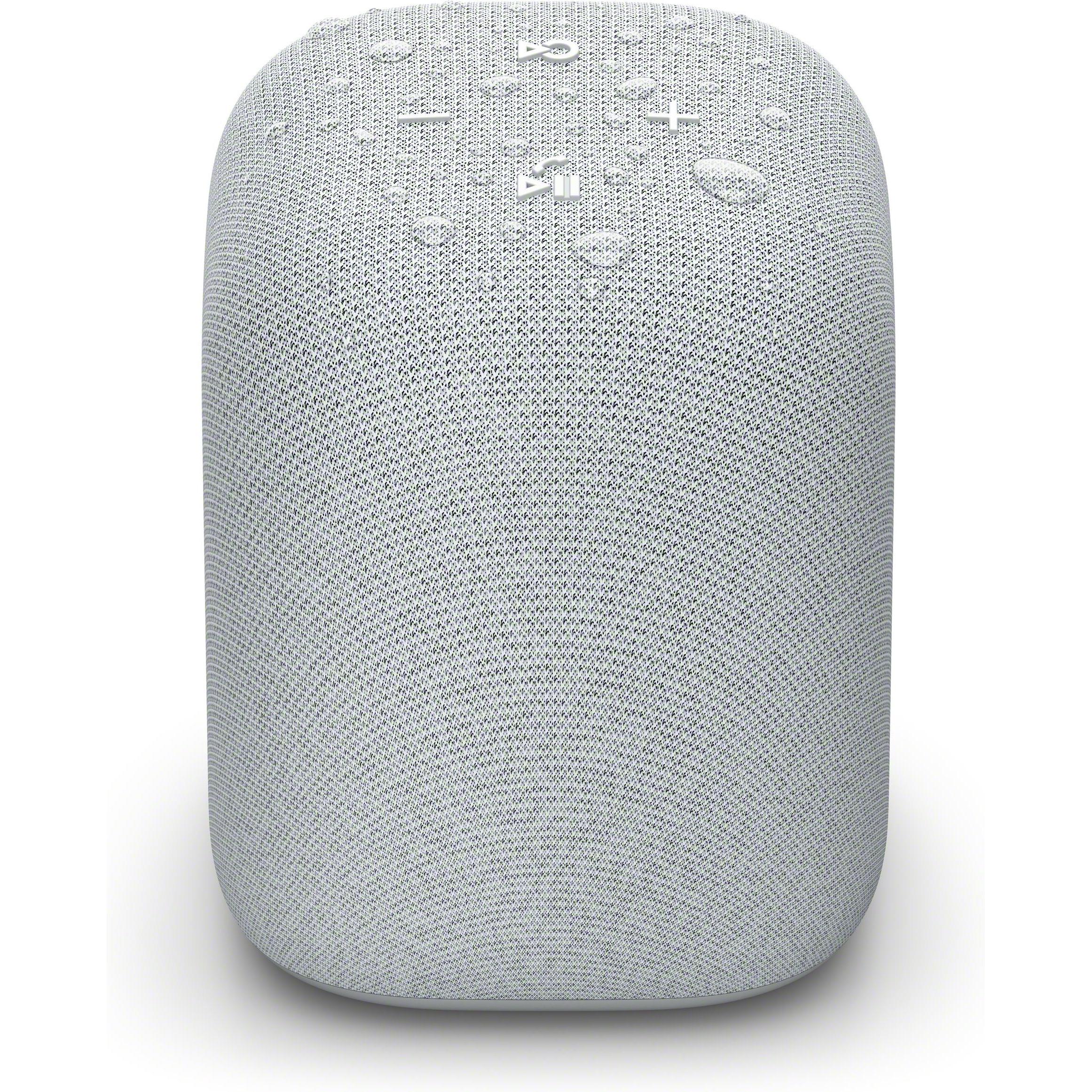 Sony SRS-LS1 (25 h, Akkubetrieb), Bluetooth Lautsprecher, Weiss