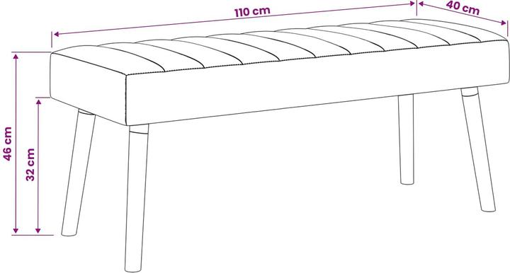 Produktbild vidaXL Moderne Sitzgelegenheiten (40 cm)