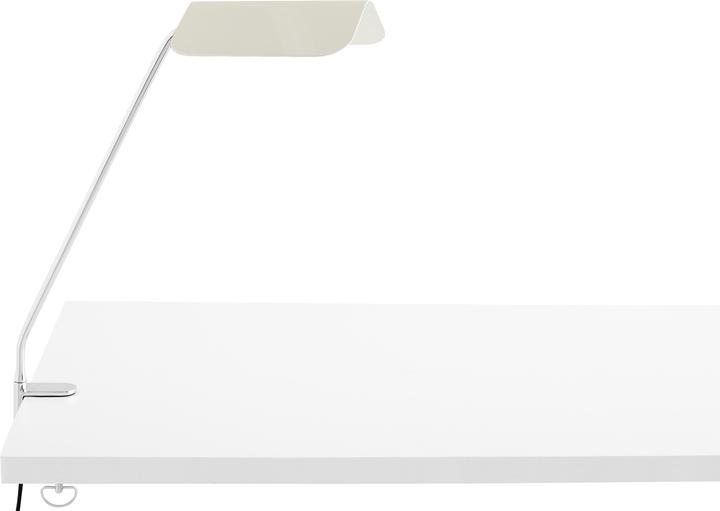 Produktbild HAY Apex Desk Klemmleuchte Oyster White (800 lm, E14)