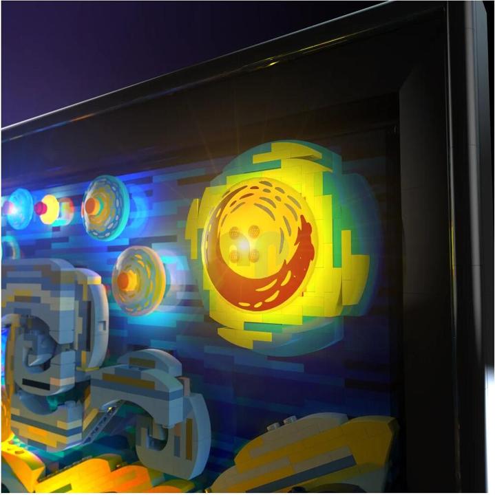 Image du produit Light my bricks LMB 2.0 Kit d'éclairage LED pour LEGO 21333 Vincent van Gogh - Nuit étoilée