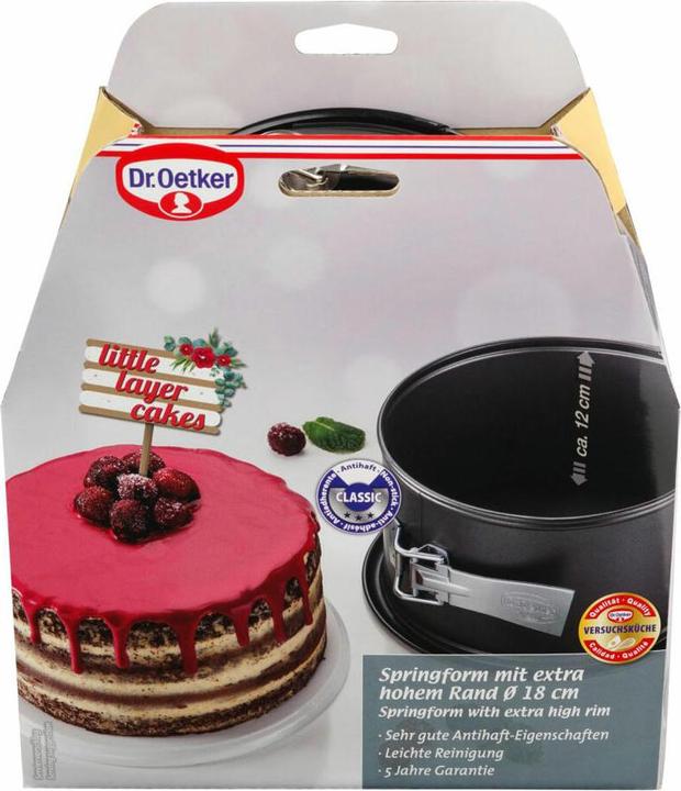 Actual product image Dr. Oetker Springform pan 'Baking Joy (18 cm)