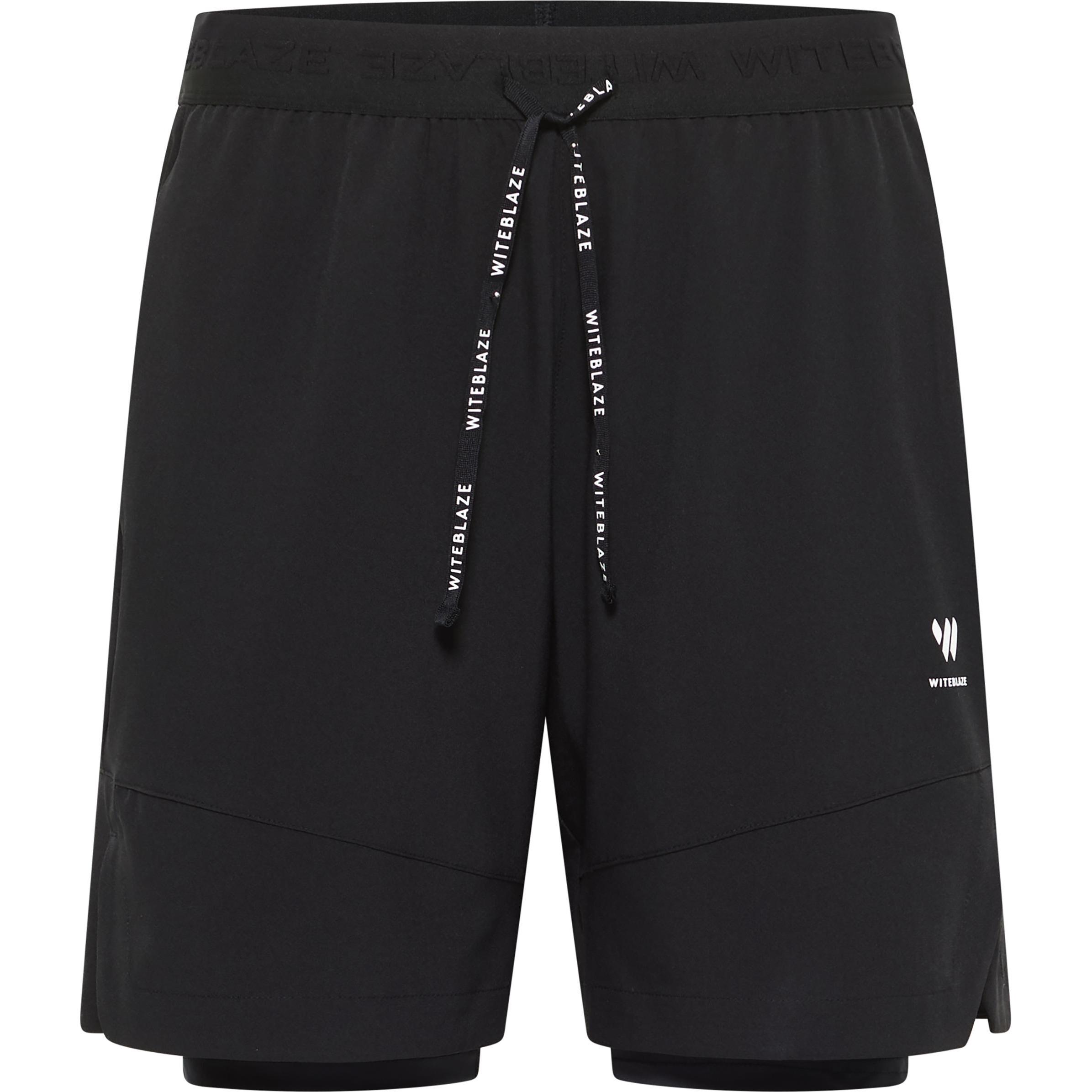 Witeblaze, Herren, Shorts, NOS SCOTTY Men s 2in1 short,sc schwarz Grösse: 52, Schwarz, (L, XL)