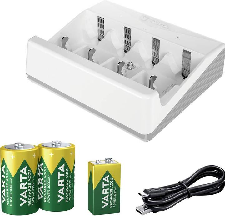 Immagine prodotto Bosch Professional Caricabatterie Varta NiMH D + blocco 9 V (9 V)