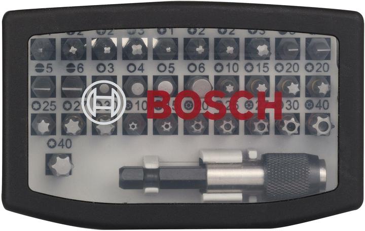 Actual product image Bosch Professional Zubehör Bit Set 32 pieces Accessories 2 (Cross Phillips PH M1, Cross Phillips PH M2, Cross Pozidriv PZ M1, Cross Pozidriv PZ M2, Cross Phillips PH M3, Cross Pozidriv PZ M3, Hexagon socket TX with hole M10, Hexagon socket TX with hole M20, Hexagon socket TX With hole M25, Hexagon socket TX with hole M27, Hexagon socket TX with hole M30)