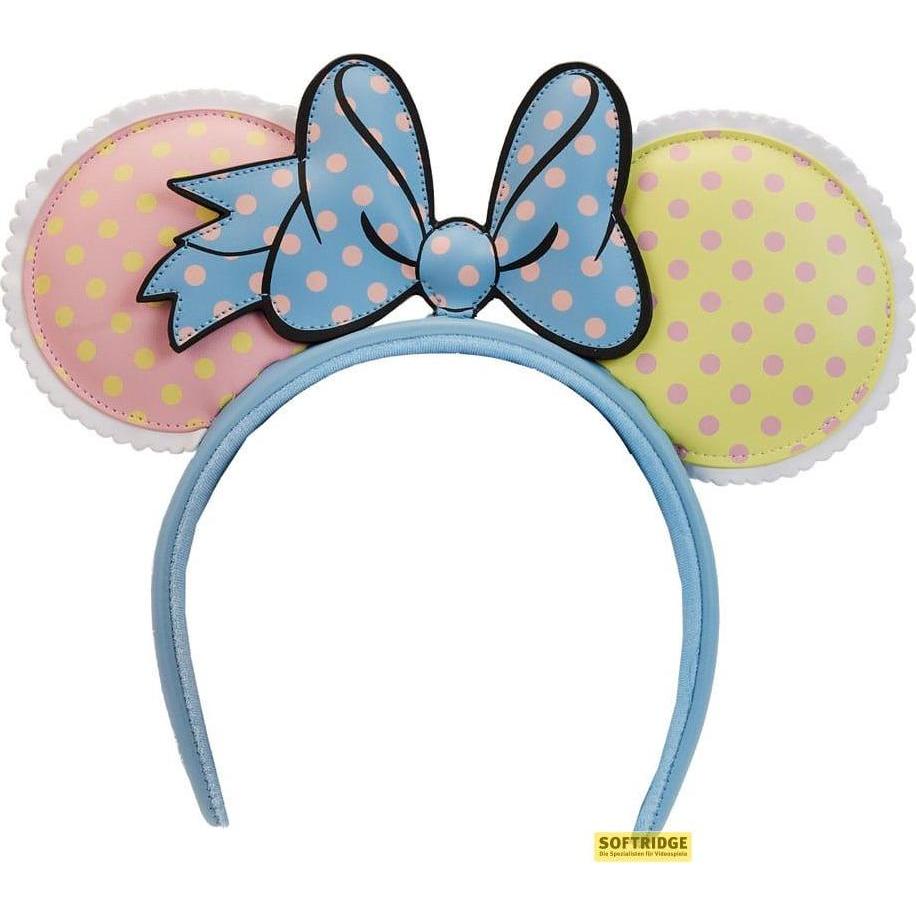 Loungefly, Haarband + Haarreif, Disney by Haarreif Minnie Pastel Color Blocked Dots