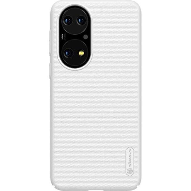 Nillkin Super Frosted Shield Series (Huawei P50), Smartphone Hülle, Weiss