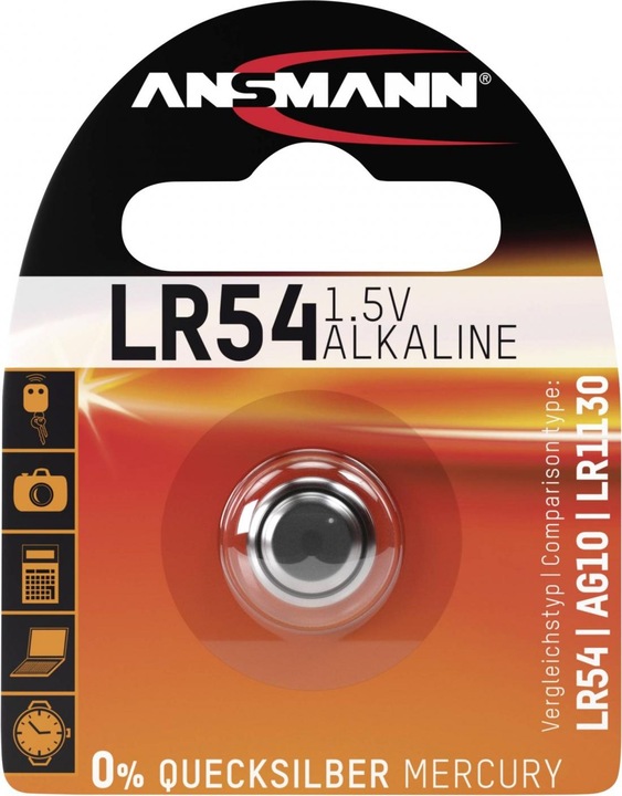 Produktbild Ansmann Alkaline (1 Stk., AG10, 65 mAh)