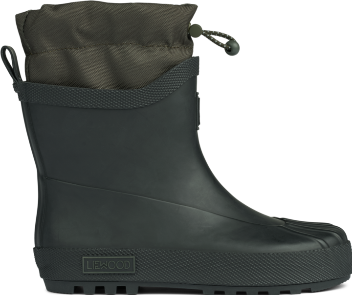 Actual product image Liewood Isaac Technical Rain Boots Army Brown (34)