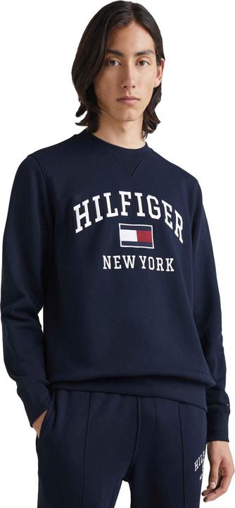 Immagine prodotto Tommy Hilfiger Felpa Modern Varsity Uomo, Desert Sky, L (L)