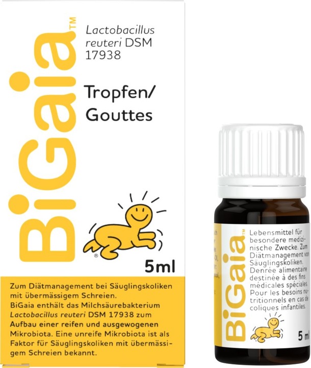 Image du produit Bigaia Gouttes avec lactobacillus (1 pièce(s), Gouttes, 40 g)