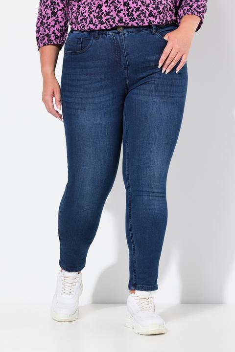 Produktbild Ulla Popken Skinnyjeans Sarah, schmale 5-Pocket-Form, High Waist (46)