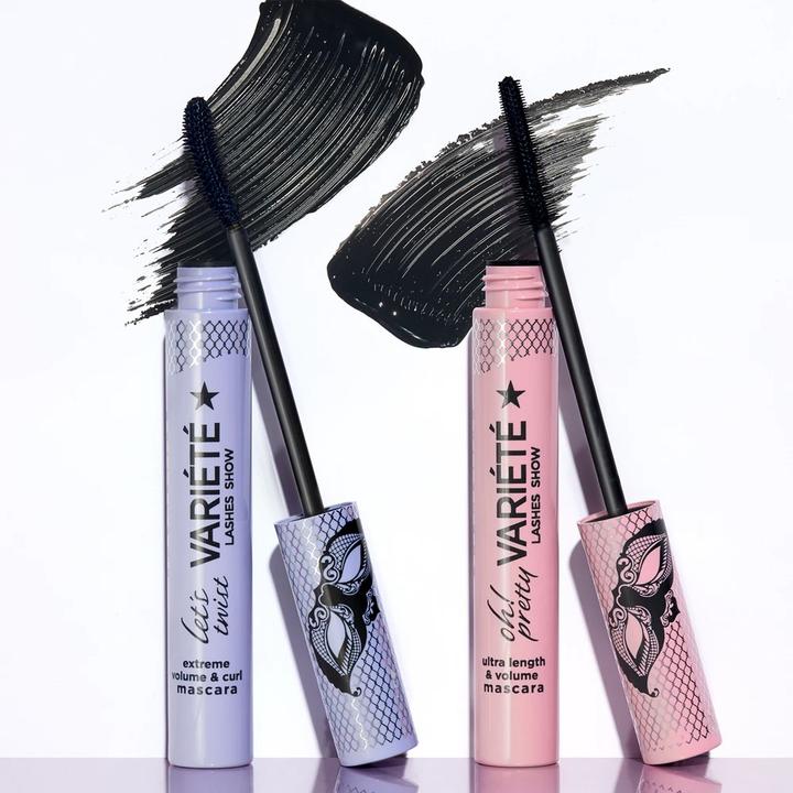 Actual product image Eveline Variete Lashes Show Let'S Twist Mascara Curling And Increasing Volume 10Ml (Black)
