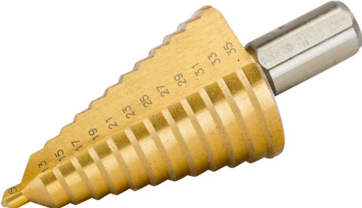 Actual product image Irimo Step drill for sheet metal 5 mm-35 mm (35 mm)