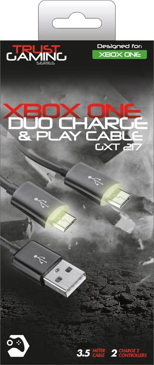 Actual product image Trust GXT 221 Duo Charge Cable (Xbox One S, Xbox One X)