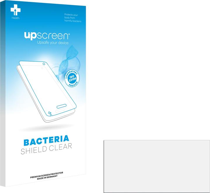 upscreen Schutzfolie Displayschutz Displayschutzfolie Folie Klar antibakteriell