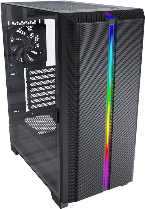Actual product image Montech SKY ONE Lite, Midi Tower, Tempered Glass - black (Mini-ITX, mATX)