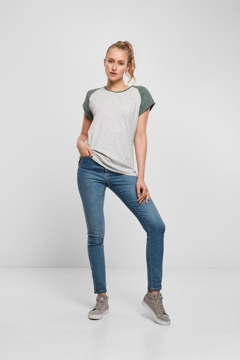 Produktbild Urban Classics Ladies Contrast Raglan Tee (M)