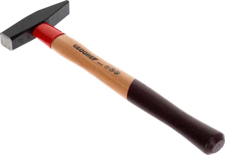 Produktbild Gedore 600 H-200 Schlosserhammer ROTBAND-PLUS mit Hickorystiel, 200 g (200 g)