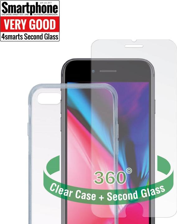 Immagine prodotto 4smarts Premium Protection (Apple iPhone 8, Apple iPhone 7, Apple iPhone SE (terza generazione), Apple iPhone SE (seconda generazione))