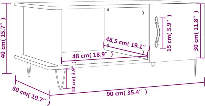 Image du produit vidaXL Couchtisch
