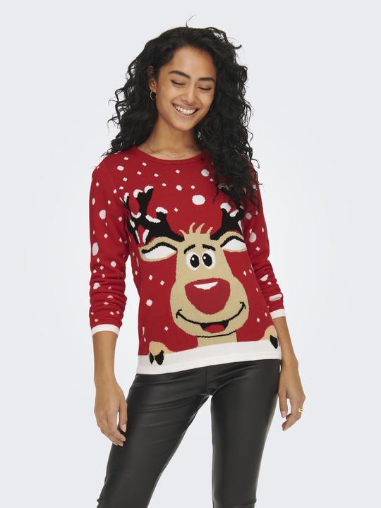 Produktbild JdY Gestrickter Weihnachts- Pullover (M)