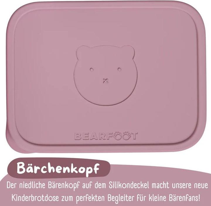 Produktbild Bearfoot Bdose Edelstahl mit Silikoneinsatz
