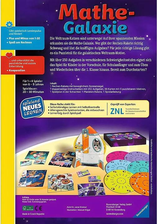 Image du produit Ravensburger Galaxie des maths (Allemand, 6 - 9 Années)